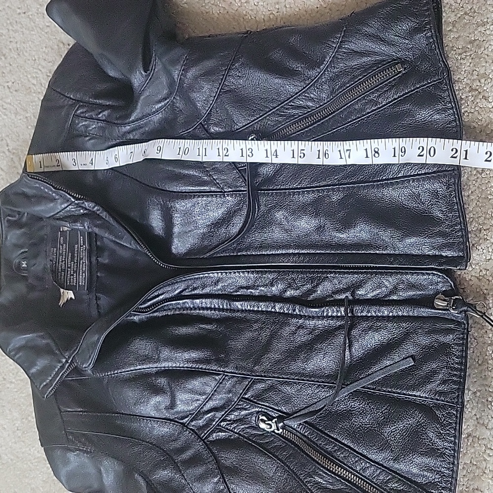 Harley Davidson Moon Shadow Tribal Leather Jacket - Picture 13 of 13